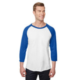 Jerzees 560RR Premium Blend 50/50 Three-Quarter Raglan Baseball T-Shirt