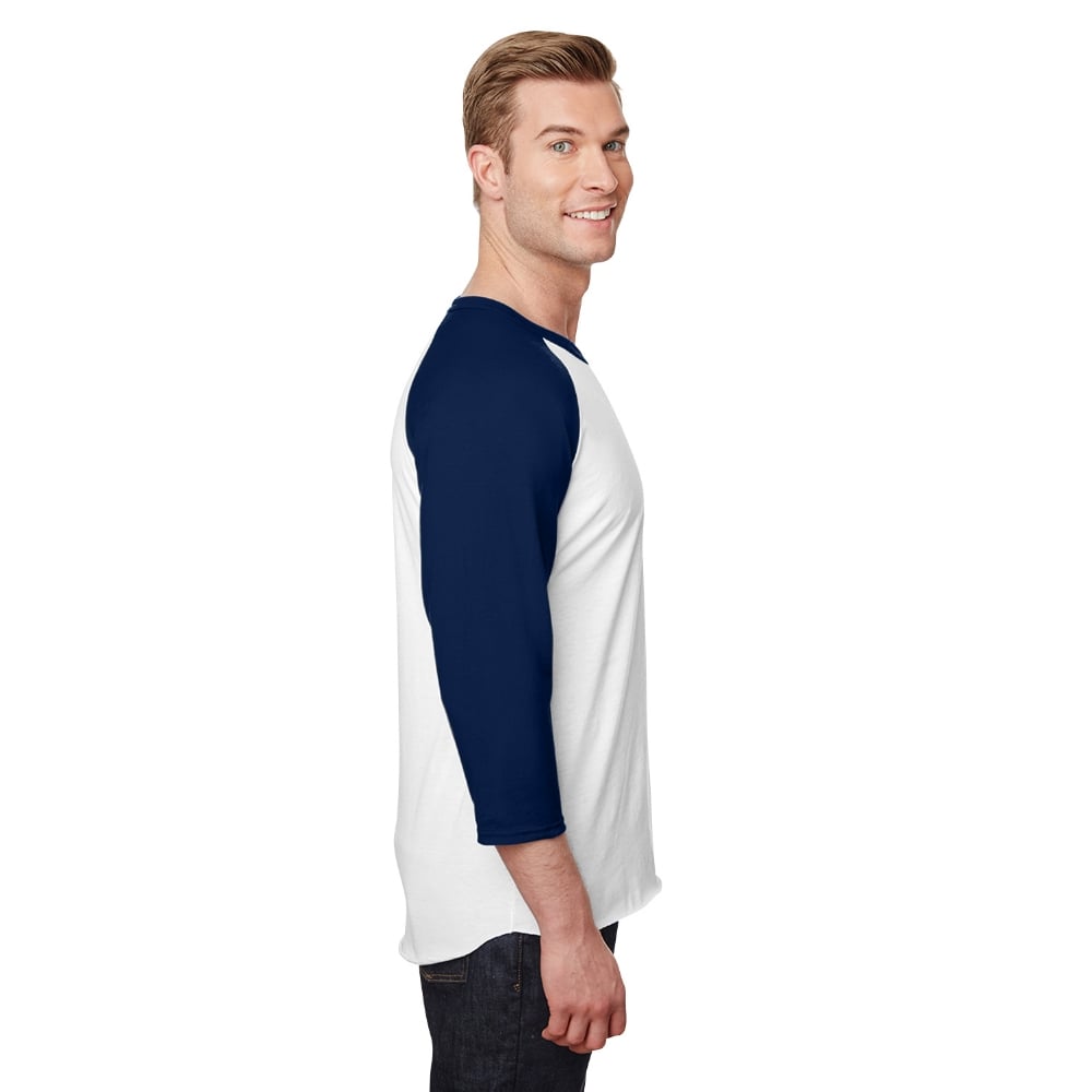 Jerzees 560RR Premium Blend 50/50 Three-Quarter Raglan Baseball T-Shirt