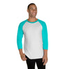 Jerzees 560RR Premium Blend 50/50 Three-Quarter Raglan Baseball T-Shirt