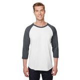 Jerzees 560RR Premium Blend 50/50 Three-Quarter Raglan Baseball T-Shirt