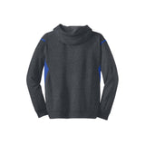 Sport-Tek TST246 Tall Tech Fleece Colorblock Hooded Sweatshirt