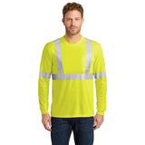 CornerStone CS401LS Class 2 Safety T-Shirt with Long Sleeves