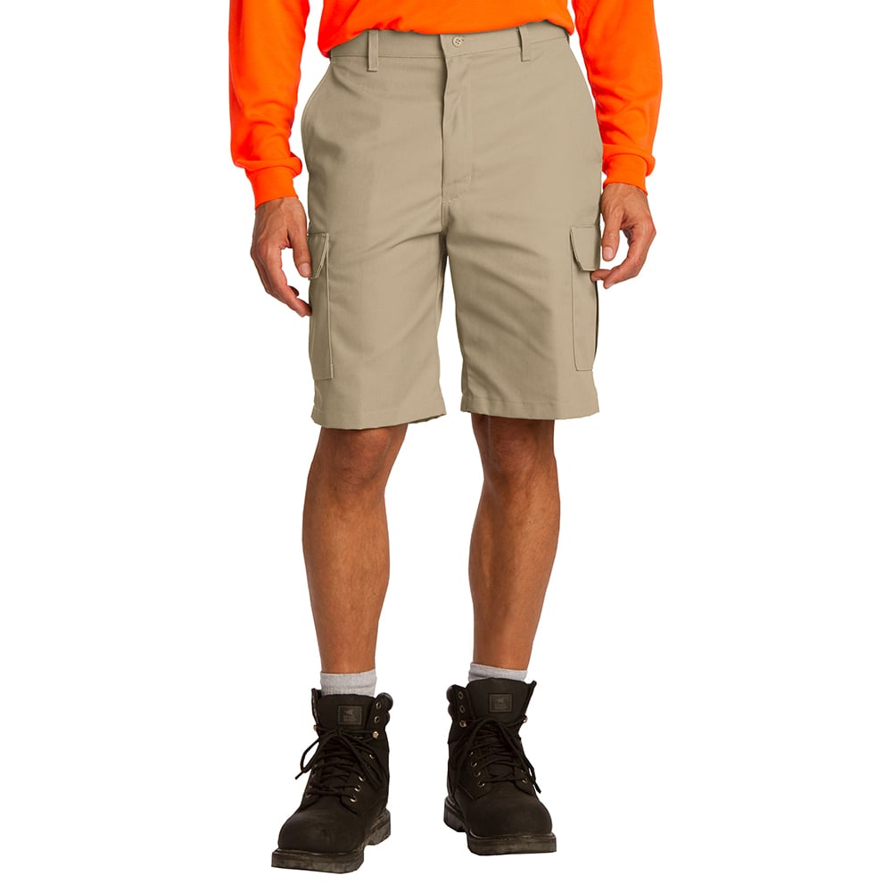 Red Kap PT66 Industrial Cargo Shorts with Two Patch Leg Pockets