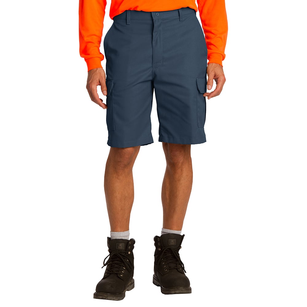 Red Kap PT66 Industrial Cargo Shorts with Two Patch Leg Pockets