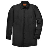 Red Kap SP14 Long Sleeve Industrial Work Shirt with Buttoned Pockets