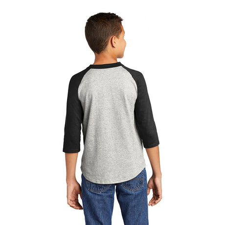 Sport - Tek YT200 Youth Colorblock Quarter Sleeve Raglan Jersey - Gorvex.com