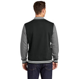 Sport-Tek ST270 Fleece Letterman Jacket with Front Slash Pockets