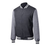 Sport-Tek ST270 Fleece Letterman Jacket with Front Slash Pockets