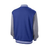 Sport-Tek ST270 Fleece Letterman Jacket with Front Slash Pockets