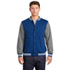 Sport-Tek ST270 Fleece Letterman Jacket with Front Slash Pockets