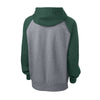 Sport-Tek ST267 Raglan Hooded Pullover Sweatshirt with Contrast Sleeve