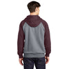 Sport-Tek ST267 Raglan Hooded Pullover Sweatshirt with Contrast Sleeve