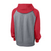 Sport-Tek ST267 Raglan Hooded Pullover Sweatshirt with Contrast Sleeve