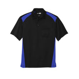 CornerStone CS416 Two Way Colorblock Polo with Pocket