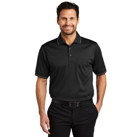 CornerStone CS415 Snag-Proof Tipped Polo with Pocket