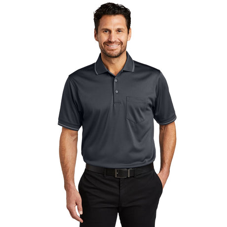 CornerStone CS415 Snag-Proof Tipped Polo with Pocket