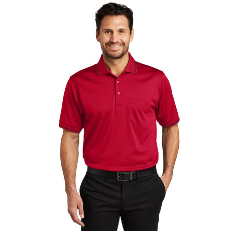 CornerStone CS415 Snag-Proof Tipped Polo with Pocket