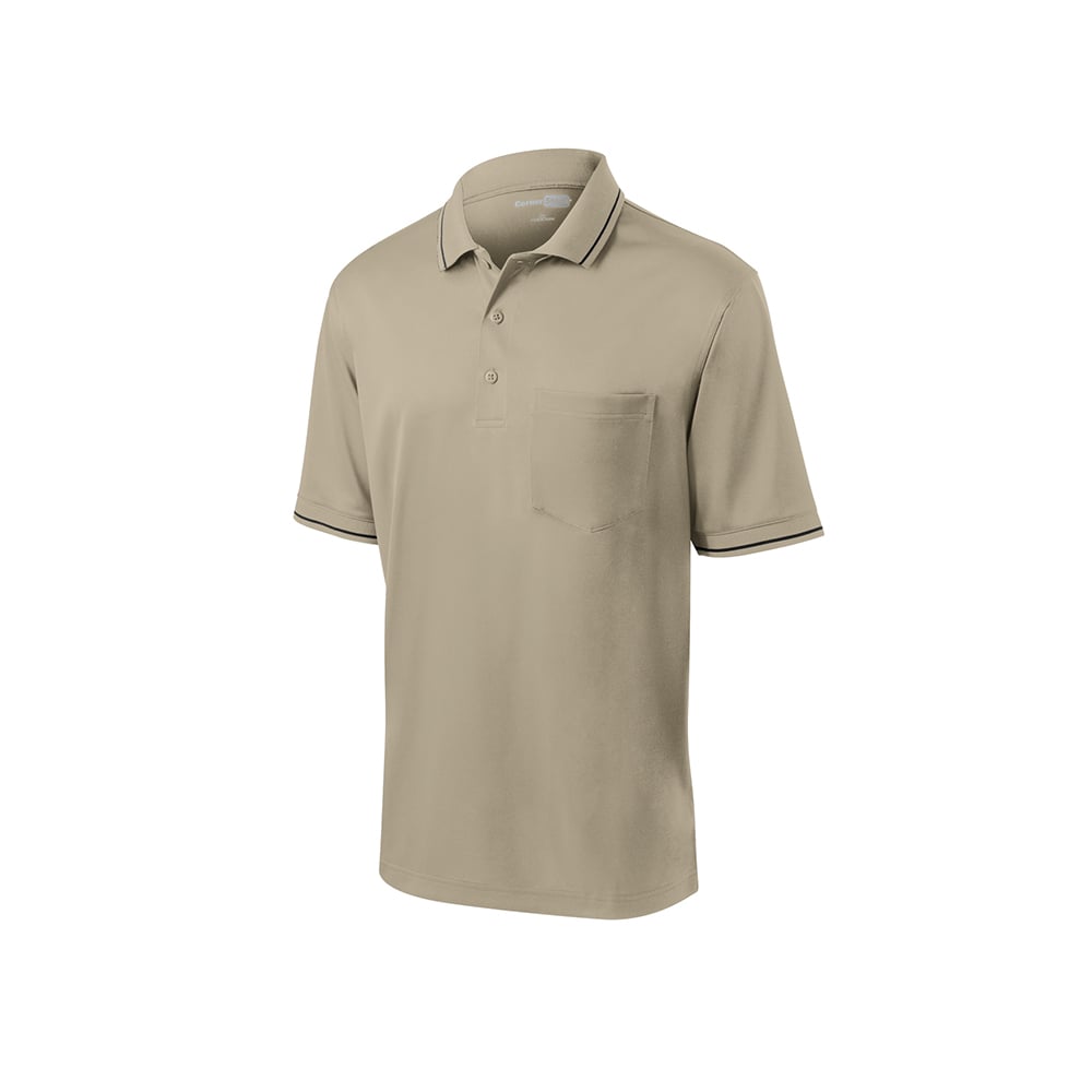 CornerStone CS415 Snag-Proof Tipped Polo with Pocket