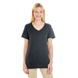 Jerzees 601WVR Ladies'  Short Sleeve Tri-blend V-Neck T-shirt