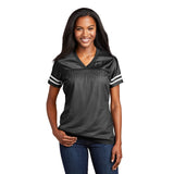 Sport-Tek LST307 PosiCharge Women's Replica Jersey with Sleeve Stripes