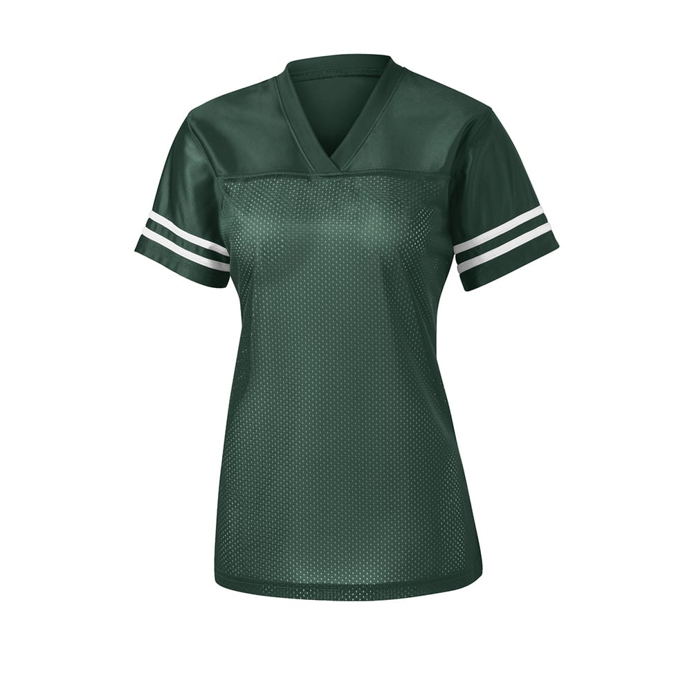 Sport-Tek LST307 PosiCharge Women's Replica Jersey with Sleeve Stripes