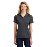 Sport-Tek LST665 Contender Women's Two-Tone Heather Raglan Polo