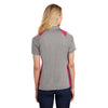 Sport-Tek LST665 Contender Women's Two-Tone Heather Raglan Polo