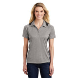 Sport-Tek LST665 Contender Women's Two-Tone Heather Raglan Polo