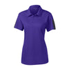 Sport-Tek LST695 PosiCharge Women's Active Textured Two-Tone Polo