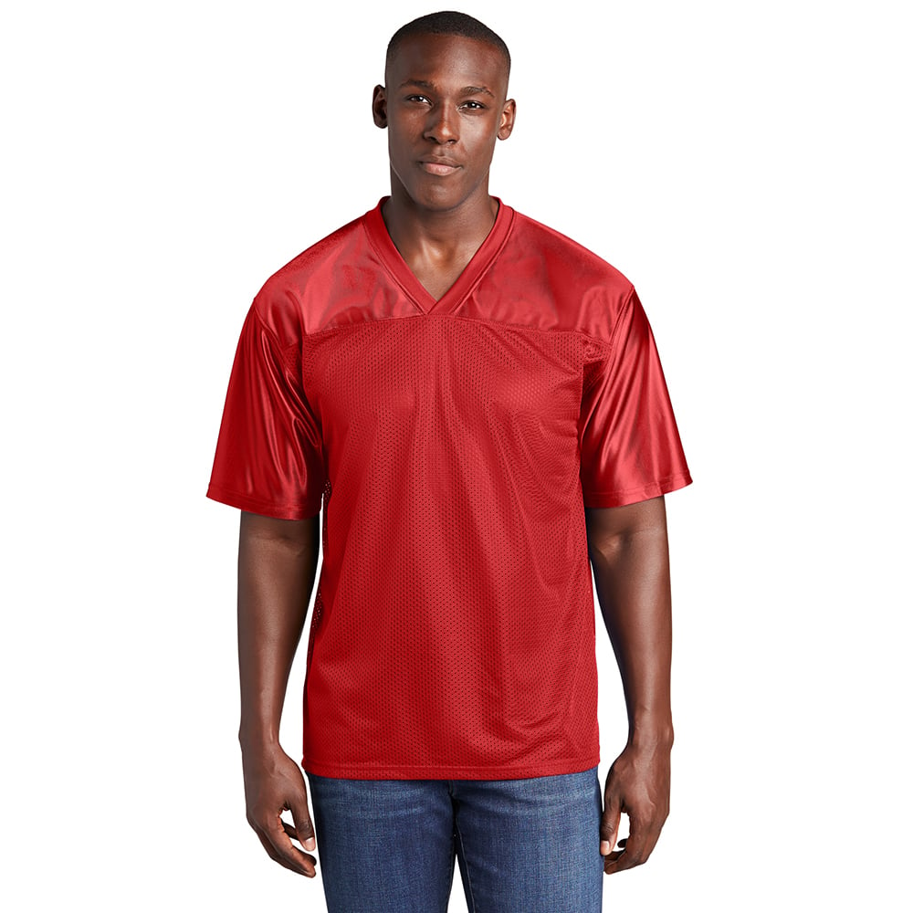 Sport-Tek ST307 PosiCharge Men's Poly Mesh V-Neck Replica Jersey