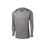 Sport-Tek ST361LS Contender Two-Tone Heather Long Sleeve T-Shirt