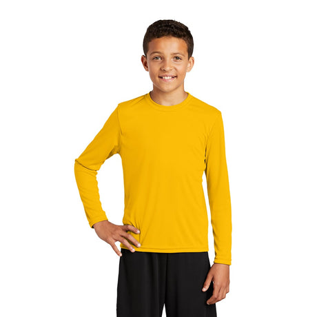 Sport-Tek YST350LS Youth Long Sleeve PosiCharge Competitor T-Shirt