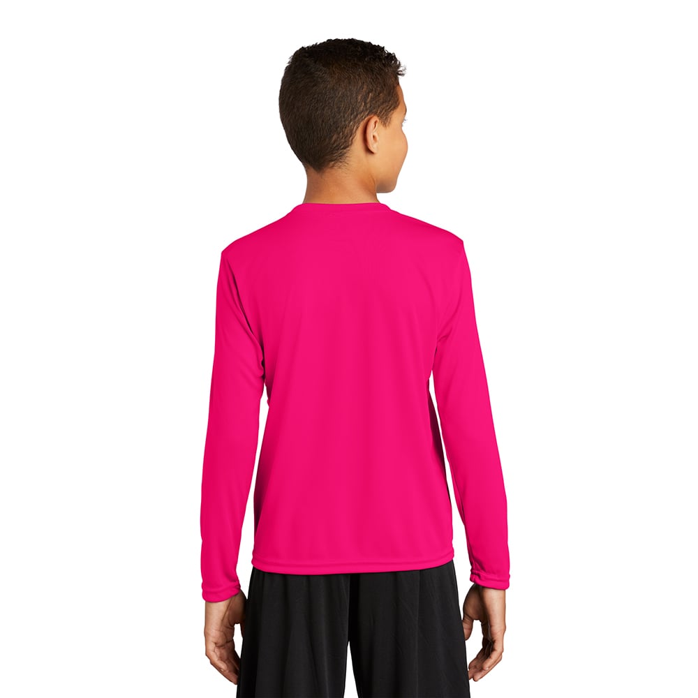 Sport-Tek YST350LS Youth Long Sleeve PosiCharge Competitor T-Shirt