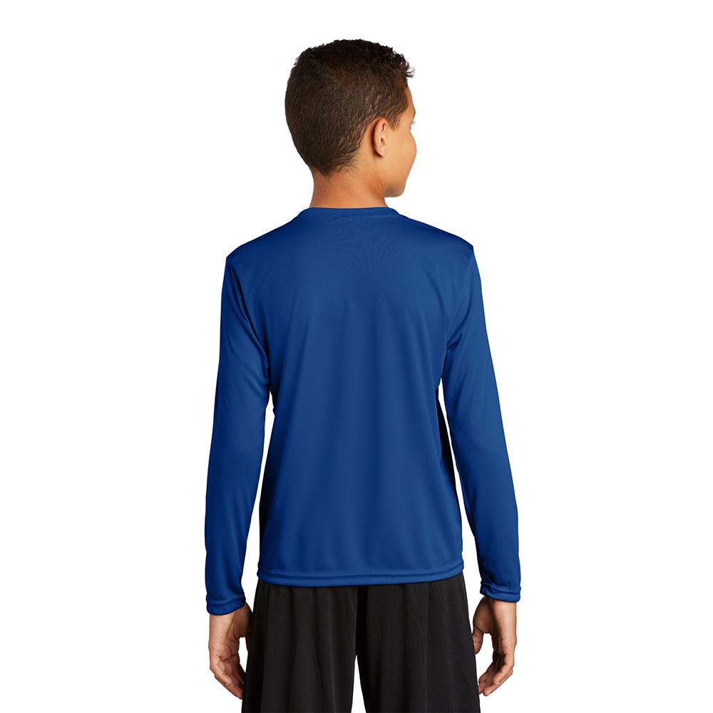 Sport-Tek YST350LS Youth Long Sleeve PosiCharge Competitor T-Shirt