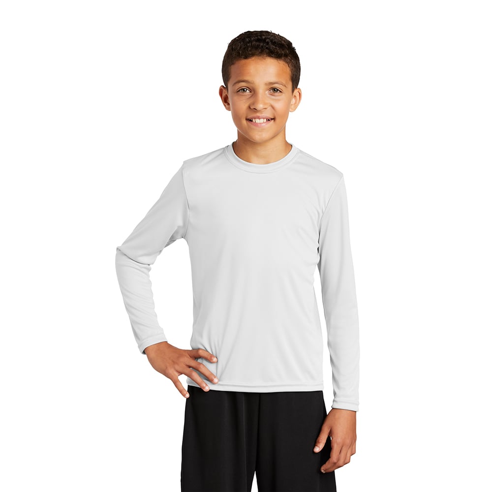 Sport-Tek YST350LS Youth Long Sleeve PosiCharge Competitor T-Shirt