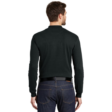 Port Authority K321 Interlock Knit Mock Turtleneck T-Shirt