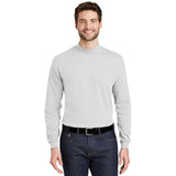 Port Authority K321 Interlock Knit Mock Turtleneck T-Shirt