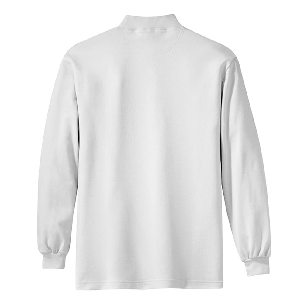 Port Authority K321 Interlock Knit Mock Turtleneck T-Shirt