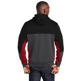 Sport-Tek ST245 Tech Fleece Contrast Hooded Jacket with Sleeve Pocket