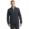 Sport-Tek ST291 Repel Fleece Quarter Zip Pullover with Cadet Collar