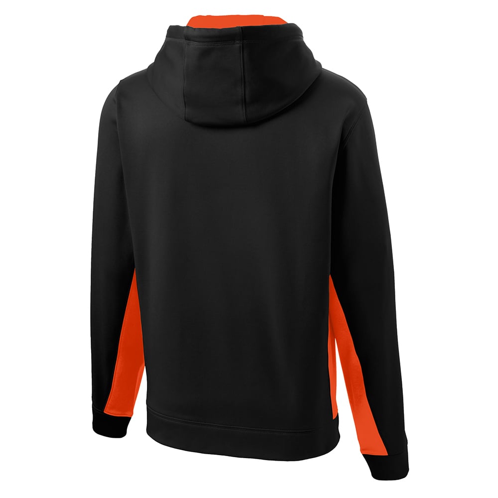 Sport-Tek ST235 Sport-Wick Contrast Fleece Hooded Pullover with Pocket