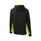 Sport-Tek ST235 Sport-Wick Contrast Fleece Hooded Pullover with Pocket