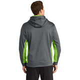 Sport-Tek ST235 Sport-Wick Contrast Fleece Hooded Pullover with Pocket