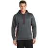 Sport-Tek ST235 Sport-Wick Contrast Fleece Hooded Pullover with Pocket