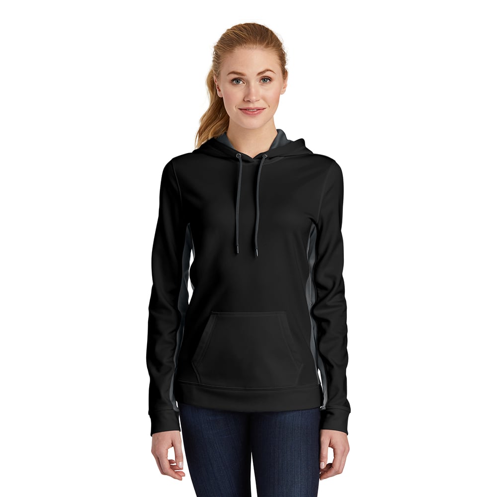 Sport-Tek LST235 Sport-Wick Women's Pullover with Contrast Piping