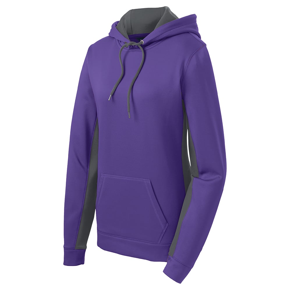 Sport-Tek LST235 Sport-Wick Women's Pullover with Contrast Piping