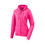 Sport-Tek LST238 Sport-Wick Women's Fleece Full-ZIp Jacket with Hood