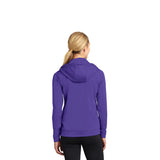 Sport-Tek LST238 Sport-Wick Women's Fleece Full-ZIp Jacket with Hood