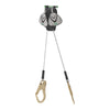 MSA V-EDGE™ Cable 8' PFL, Twin-Leg, Steel Scaffold Hook 36CL