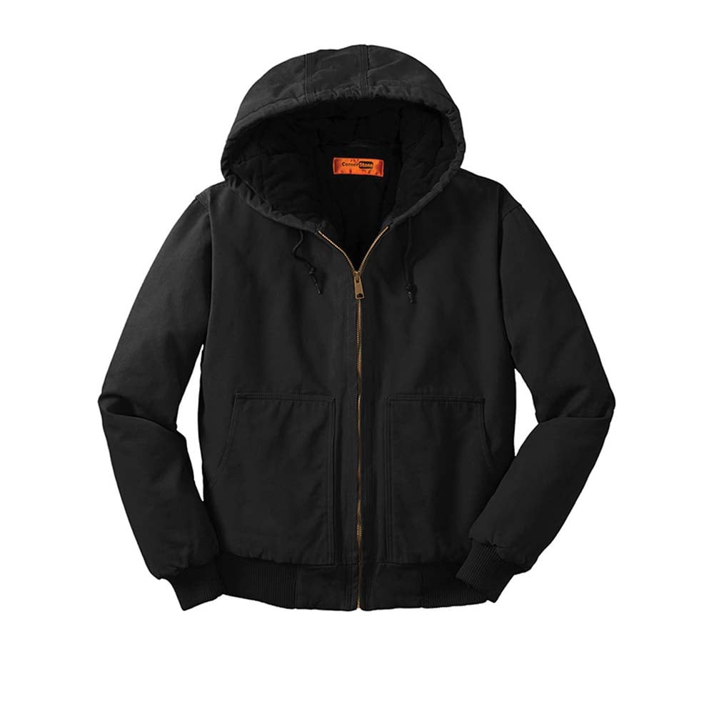 CornerStone CSJ41 Duck Cloth Insulated Hooded Jacket